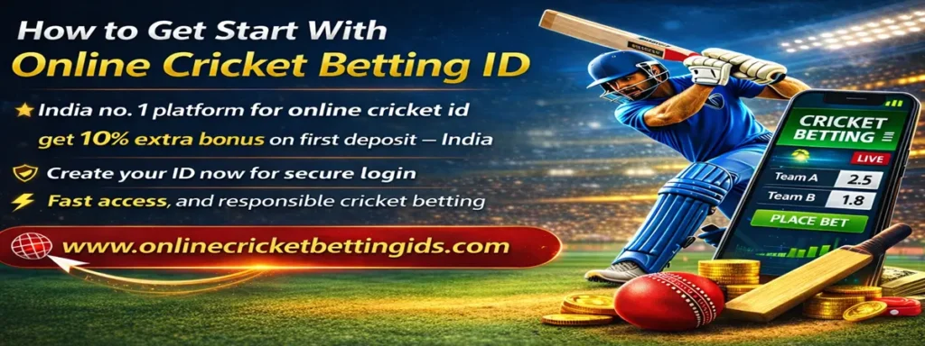 Online Cricket Betting ID​